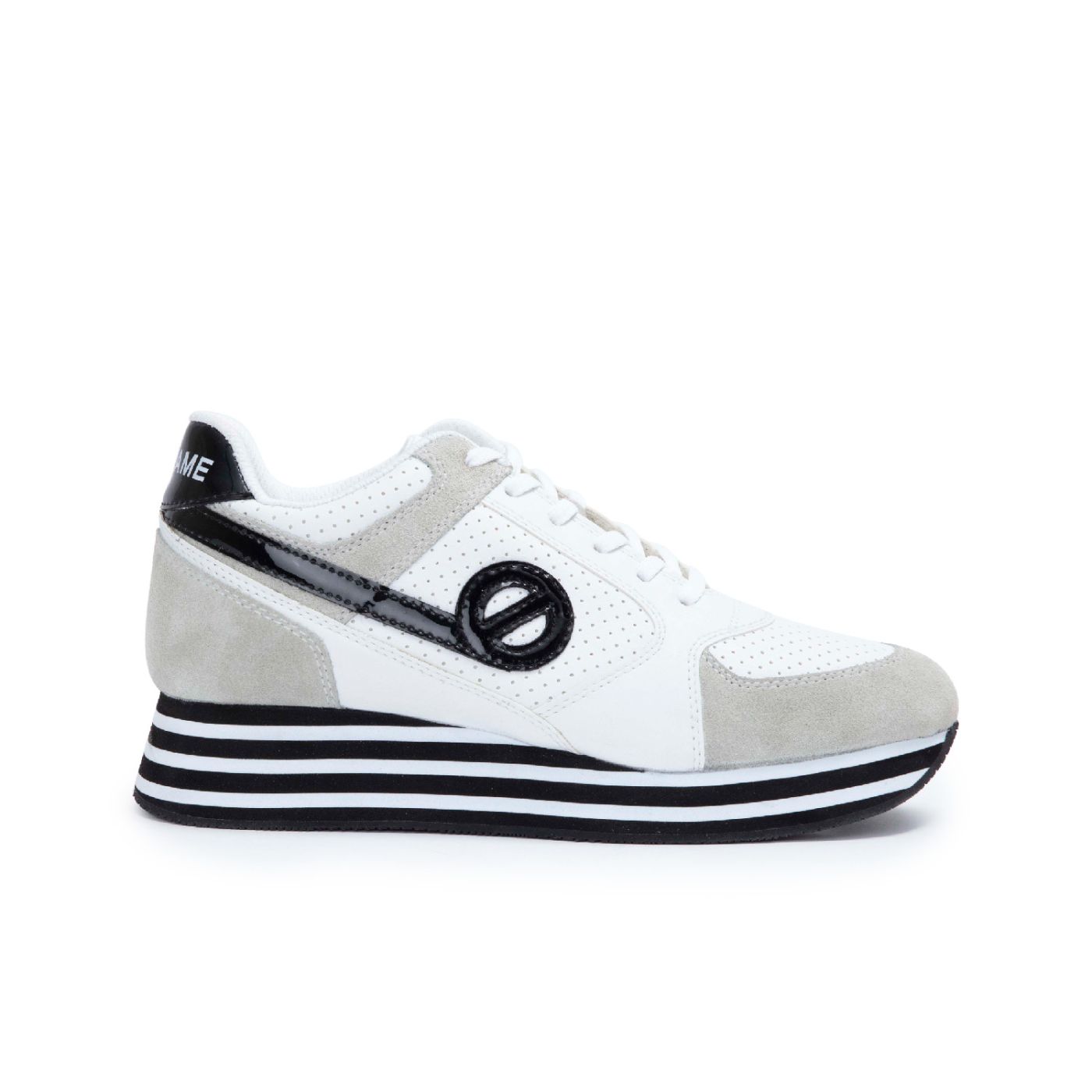 PARKO JOGGER - PERFOS/SUEDE - BLANC